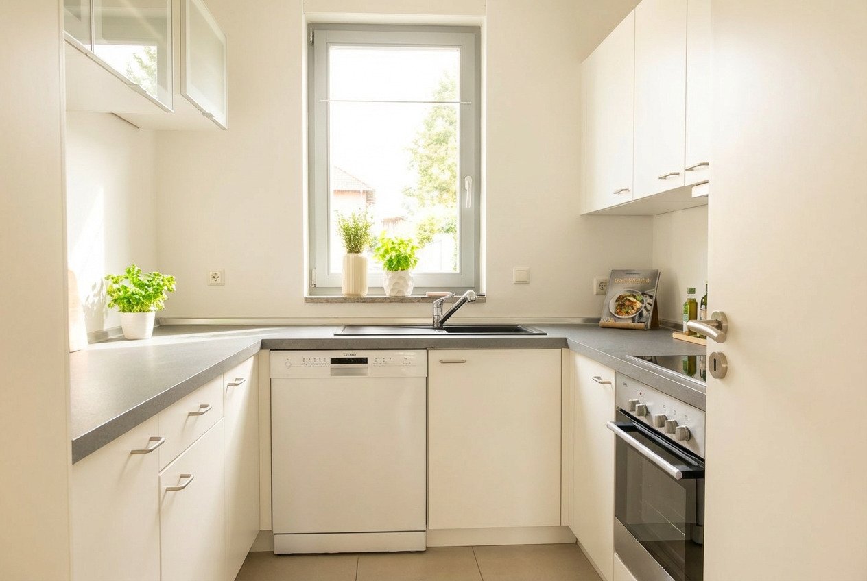 Erdgeschosswohnung mit Garten im Architektenhaus