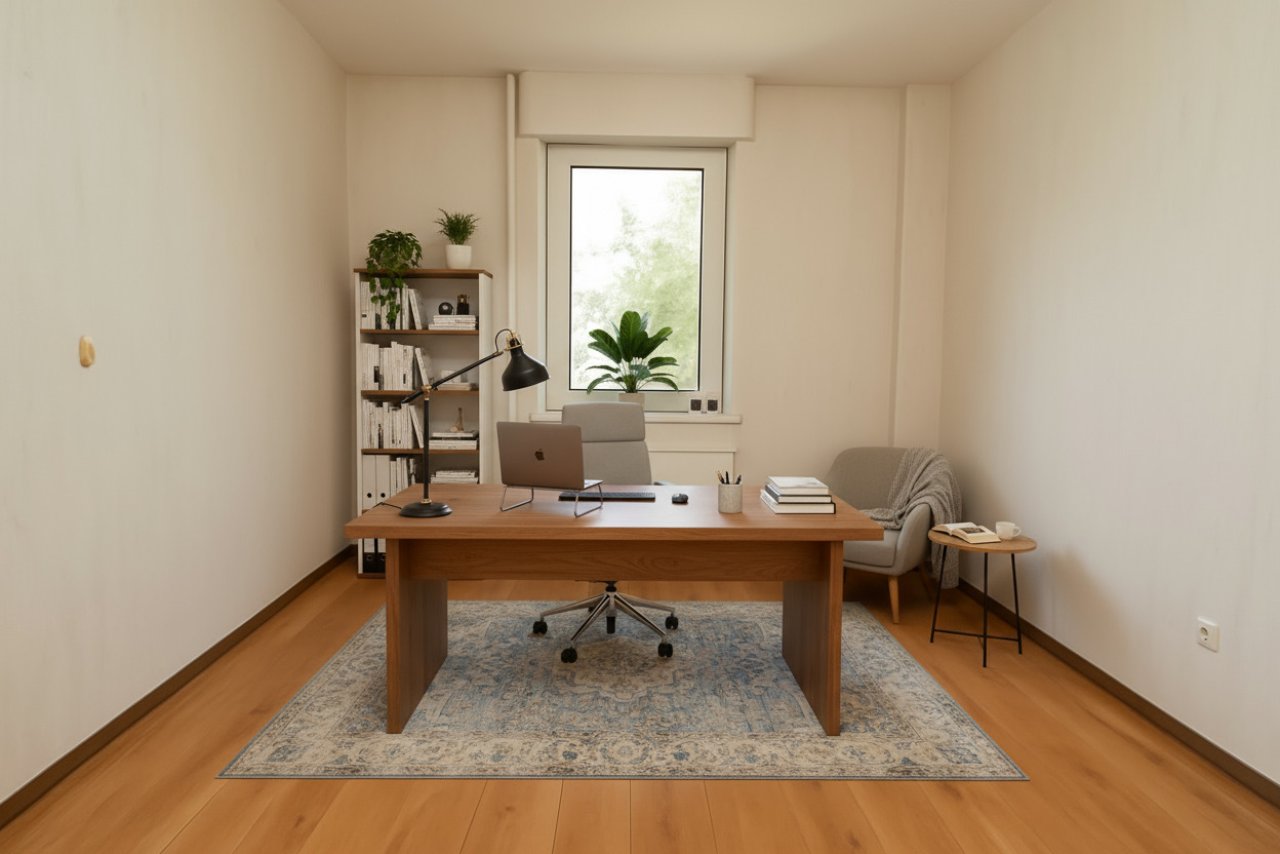 Blumenauer (c) - Arbeitszimmer (KI Verbessert)